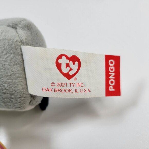 Mini Beanie Pongo the Penguin Beanie Baby This is a mini Beanie 3" - Picture 7 of 7